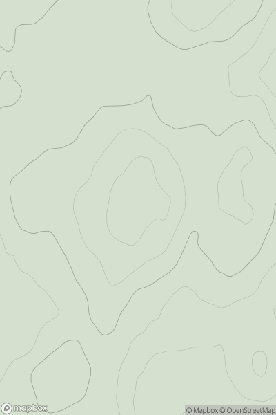 Thumbnail image for Camp Hill [Carrick and Galloway] [NX643527] showing contour plot for surrounding peak